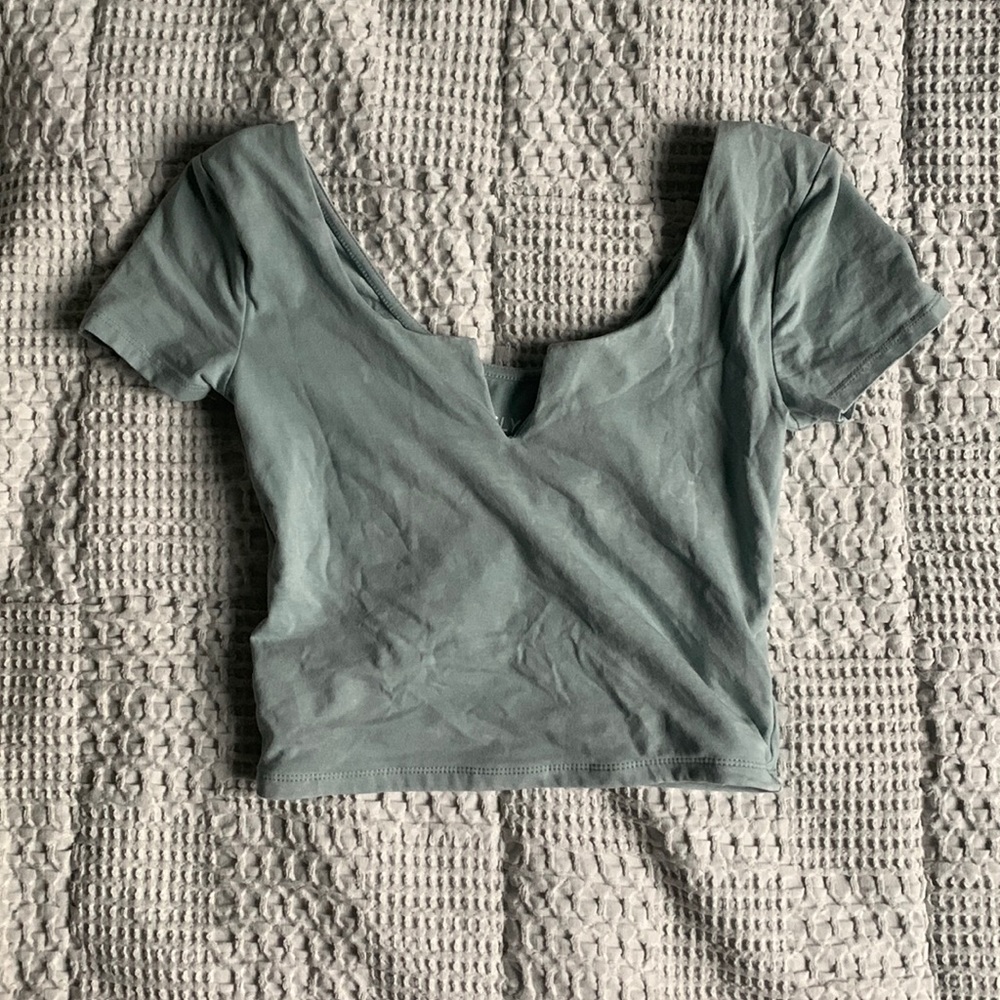Aeropostale Turquoise Crop Top